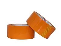 CINTA ADHESIVA DE COLOR NARANJA 48MM X 100MTS