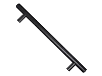 JALADERA DE BARRA ACERO INOXIDABLE NEGRO