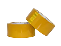 CINTA ADHESIVA DE COLOR AMARILLO 48MM X 100MTS